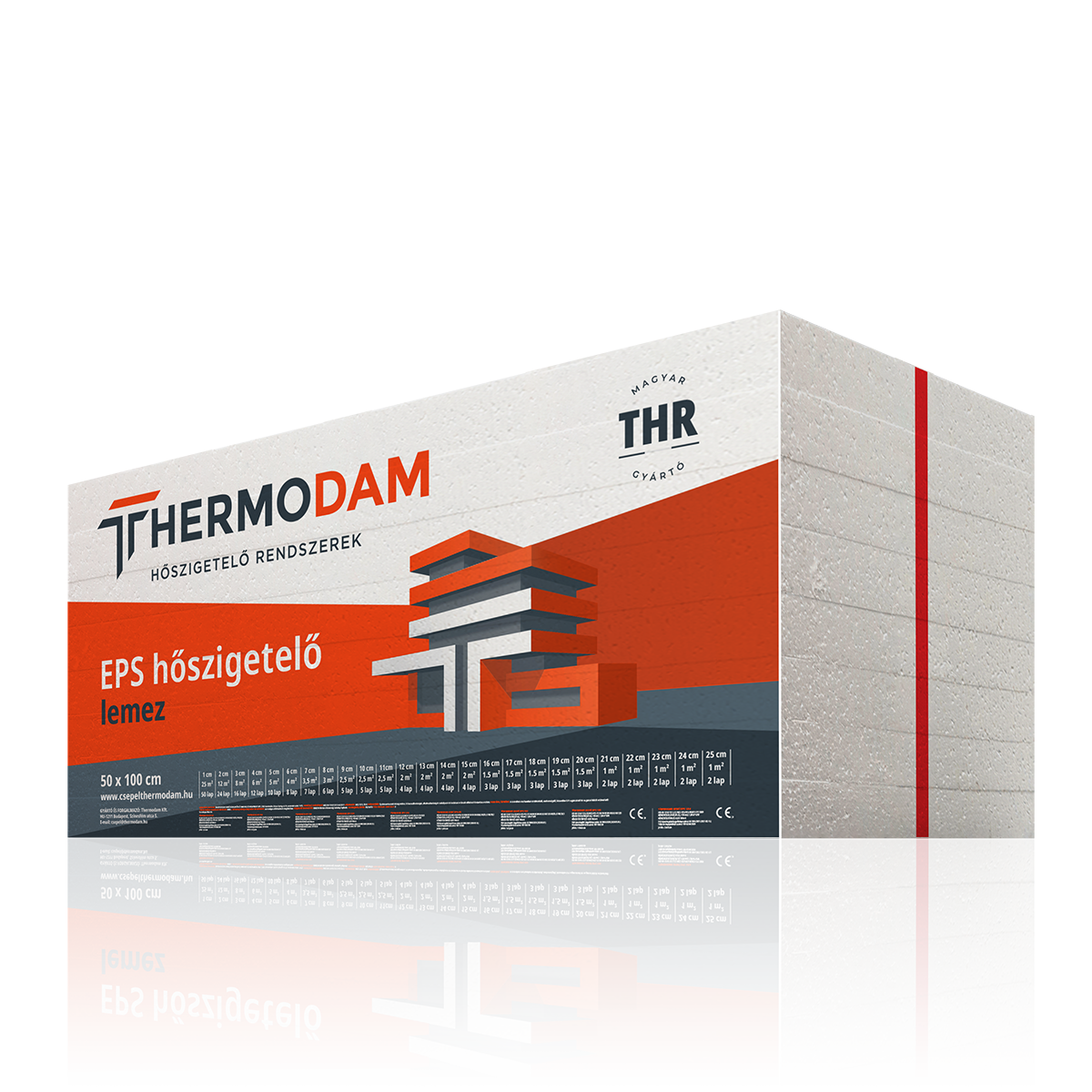 Thermodam EPS lemezek